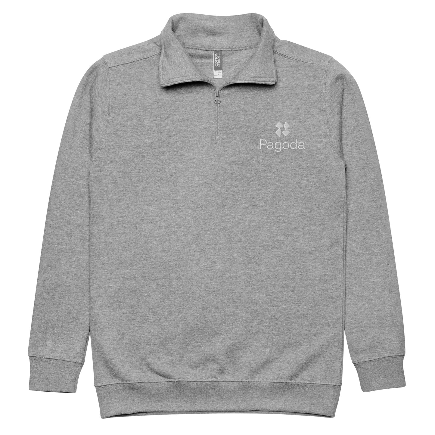 Pagoda Core Logo Embroidered 1/4 Zip Pullover