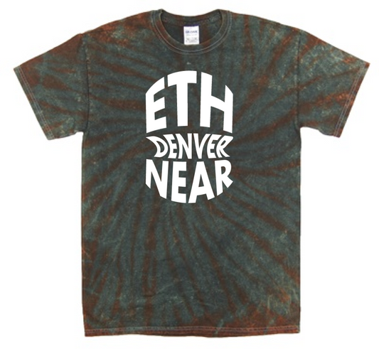 ETH Denver & NEAR Tie-Dye Logo T-shirt