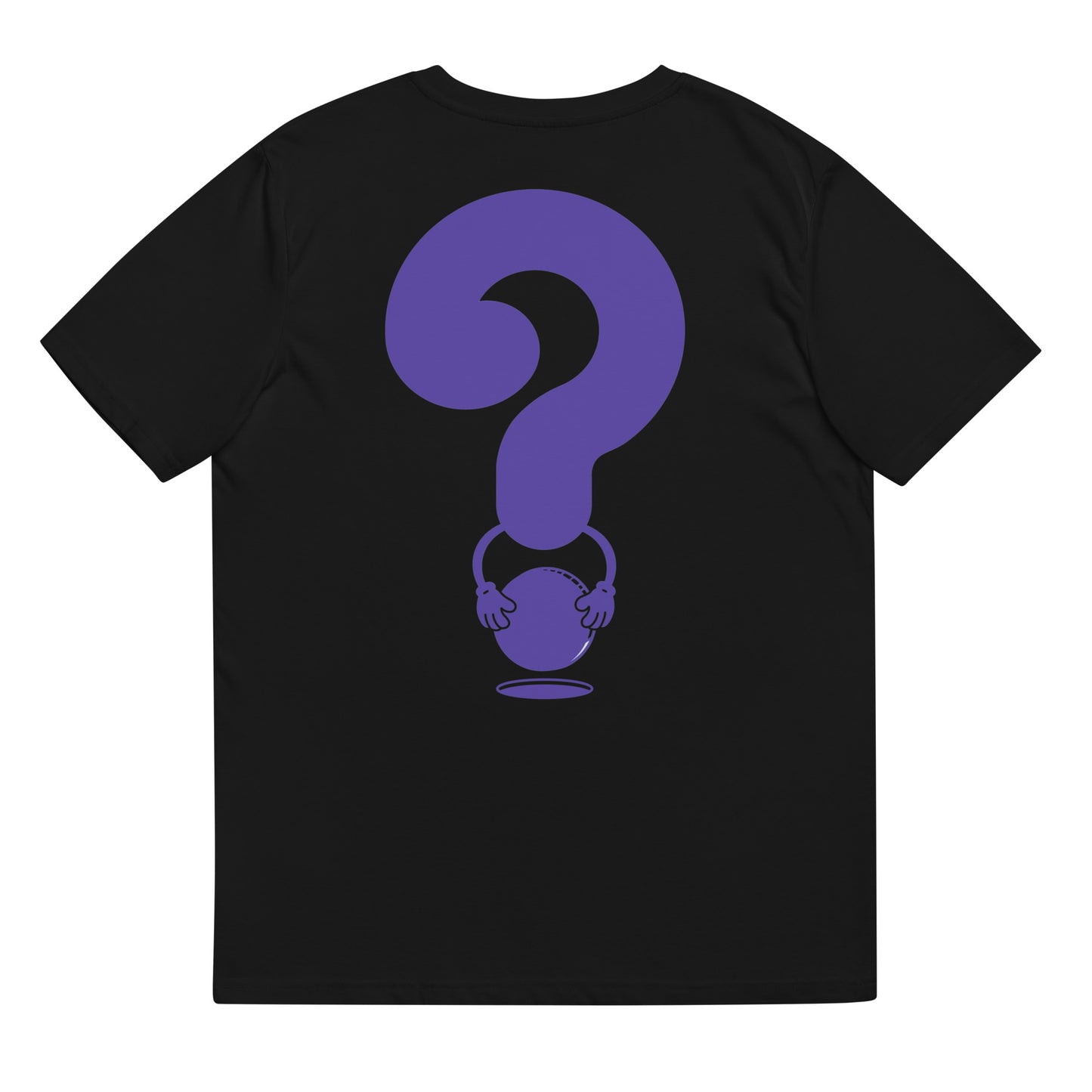 QSTN—Core purple logo t-shirt